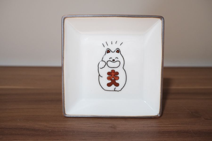 ONC PRODUCT-招財貓小碟子 