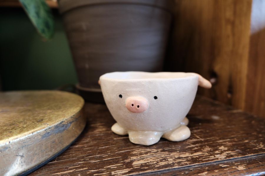 kis_room動盆栽 招財、招財貓、陶偶、手作、職人、藝術家、招財動物、發財、玩具