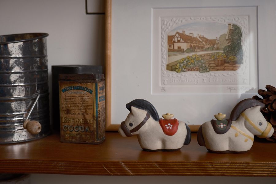 小滿作物-馬年陶偶 陶瓷達摩、達摩公仔、達摩擺飾、手工陶瓷達摩、送禮推薦、居家擺設、辦公桌擺飾、收藏擺件、禮品推薦、療癒小物