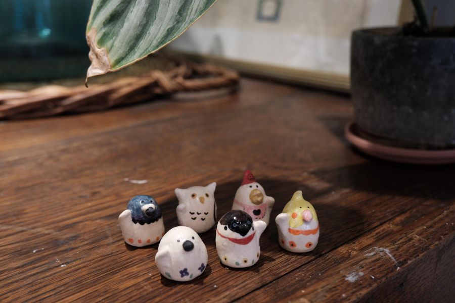 kis room 招財小動物系列 - 小鳥專區 招財、招財貓、陶偶、手作、職人、藝術家、招財動物、發財、公仔、擺件、陶藝