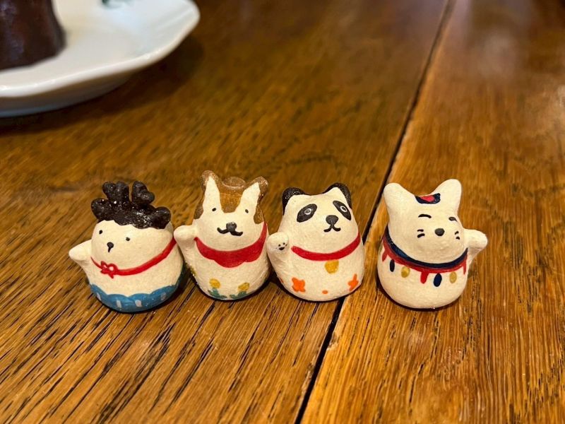 kis room 招財小動物系列 - 小精靈 招財、招財貓、陶偶、手作、職人、藝術家、招財動物、發財、公仔、擺件、陶藝