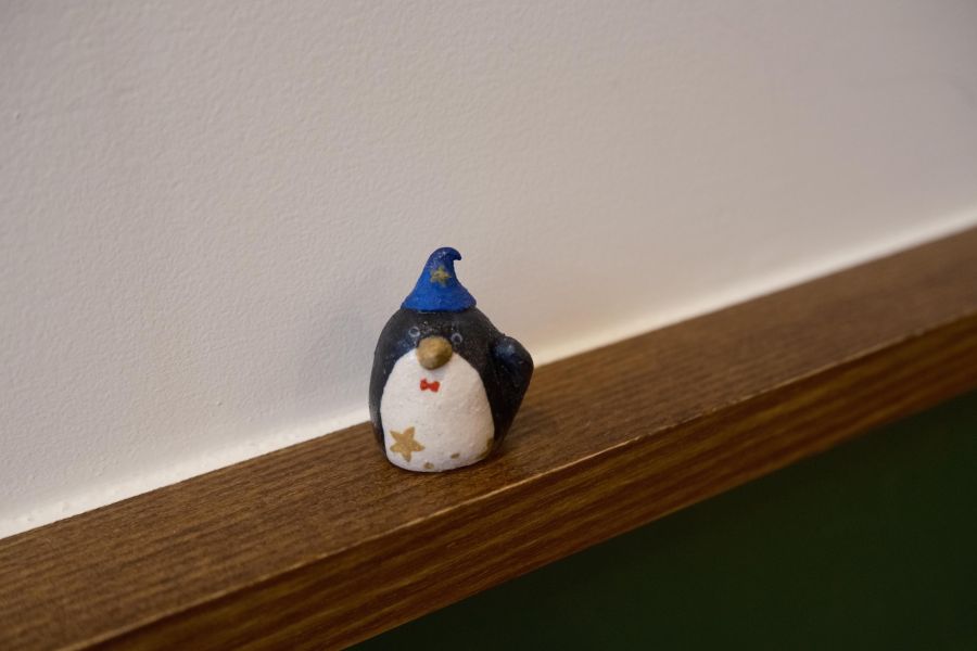 kis room 招財小動物系列 - 小企鵝 招財、招財貓、陶偶、手作、職人、藝術家、招財動物、發財、公仔、擺件、陶藝