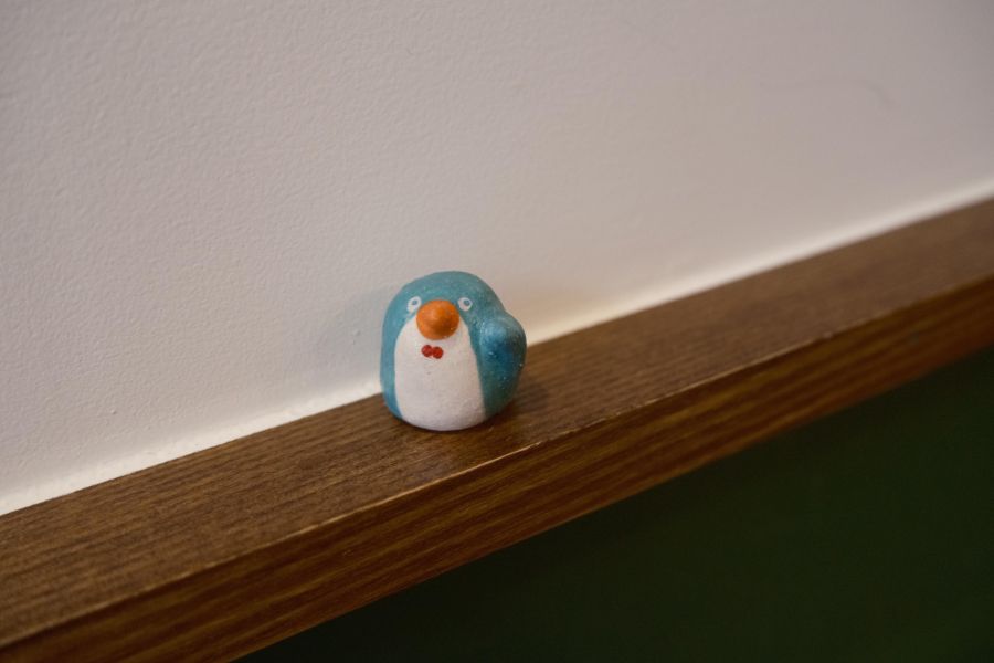 kis room 招財小動物系列 - 小企鵝 招財、招財貓、陶偶、手作、職人、藝術家、招財動物、發財、公仔、擺件、陶藝