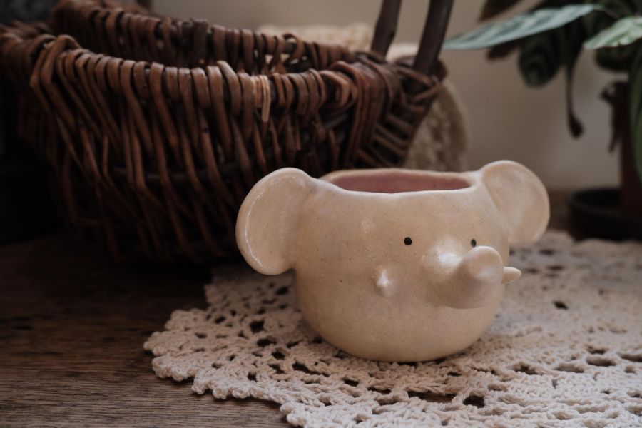 kis_room動物陶罐 招財、招財貓、陶偶、手作、職人、藝術家、招財動物、發財、玩具