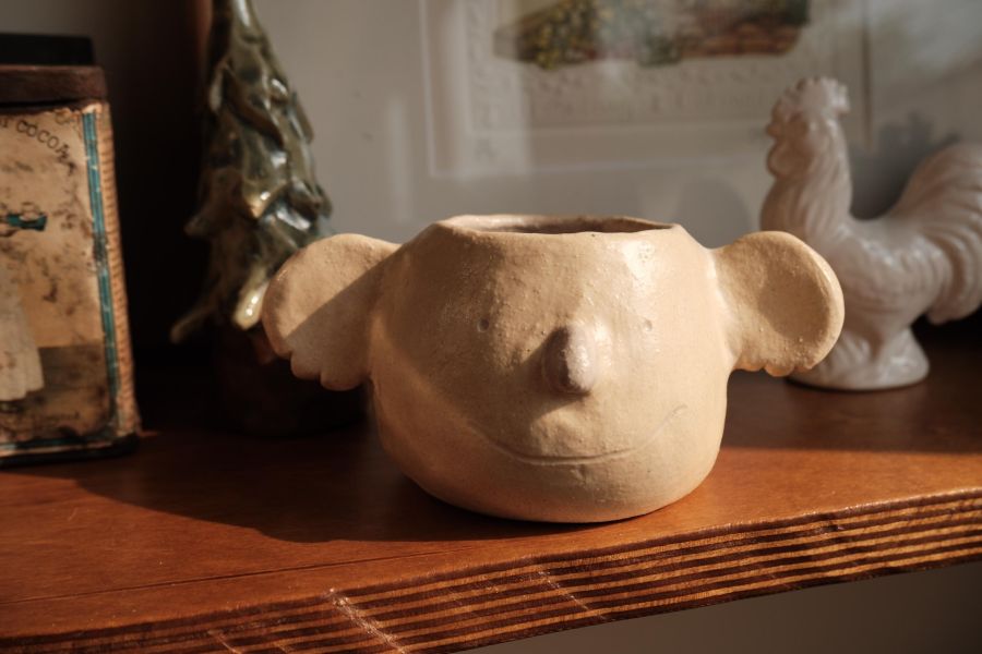 kis_room動物陶罐 招財、招財貓、陶偶、手作、職人、藝術家、招財動物、發財、玩具