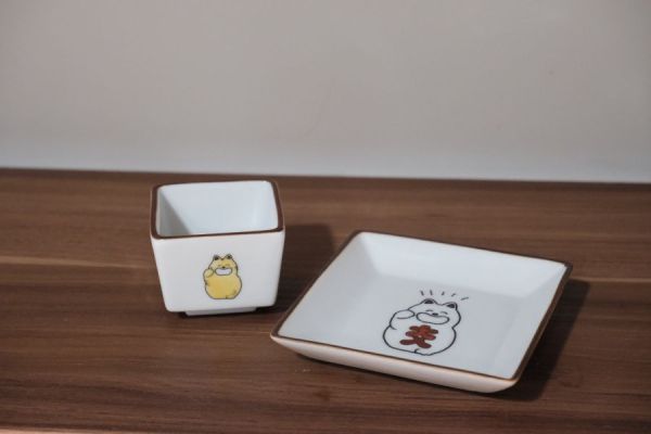 ONC PRODUCT-招財貓小碟子 