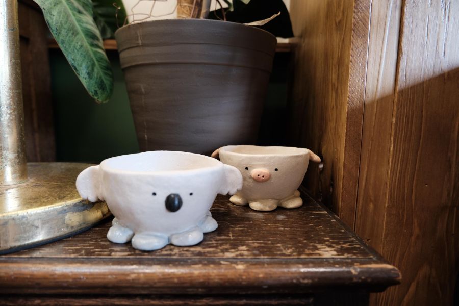 kis_room動盆栽 招財、招財貓、陶偶、手作、職人、藝術家、招財動物、發財、玩具