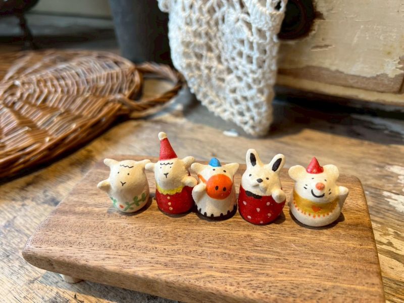 kis room 招財小動物系列 - 草食系 招財、招財貓、陶偶、手作、職人、藝術家、招財動物、發財、公仔、擺件、陶藝