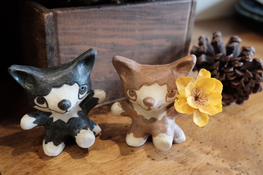 曾偉誠zeng wei cheng-小狐狸陶偶 曾偉誠、zeng wei cheng、曾偉誠作品、曾偉誠陶藝、曾偉誠公仔、曾偉誠插畫、曾偉誠藝術、阿諾貓咪