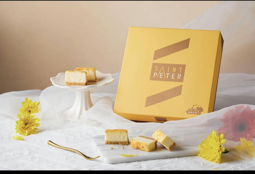 原味起士蛋糕16入/盒X 3盒一組 乳酪蛋糕推薦,純乳酪起士,綿密乳酪蛋糕,高濃度純乳酪,乳酪蛋糕推薦,快閃店必買甜點,聖比德乳酪蛋糕