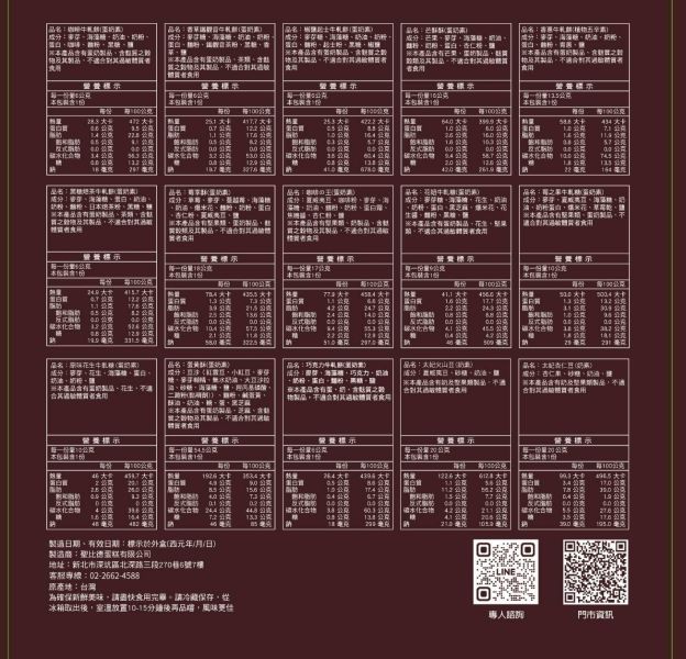 甜甜有福禮盒(蛋奶素) 
