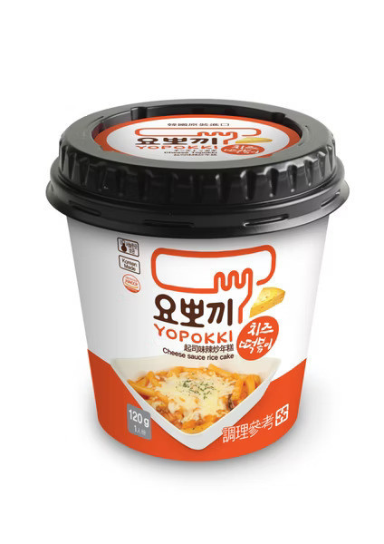 YOPOKKI 起司味辣炒年糕(杯)120g 