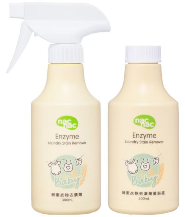 nac nac 酵素衣物去漬劑, 300ml, 2瓶 