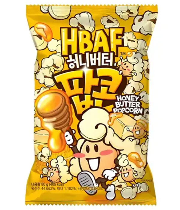 【HBAF】蜂蜜奶油味爆米花 80g/包 