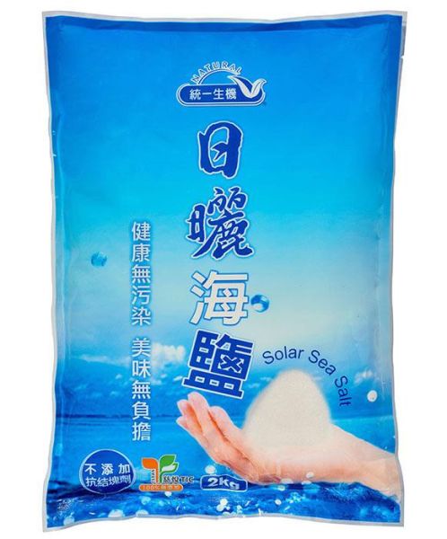 統一生機 日曬海鹽(2kg/袋) 