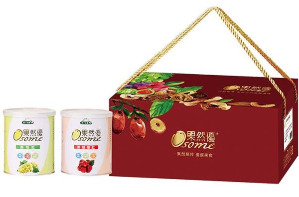 統一生機 果然優葡蔓禮盒 (葡萄乾400g+蔓越莓乾360g) 