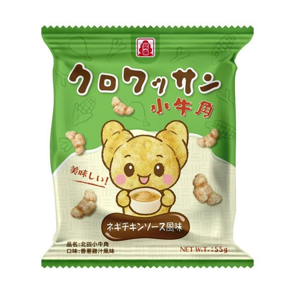 【北田】小牛角(香蔥雞汁風味) 55g/包 