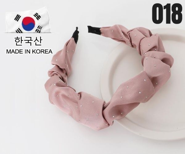 【15p】流星點點髮箍-粉 1入 