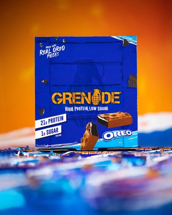 【Grenade】牛奶蛋白棒-OREO(60g/條) 