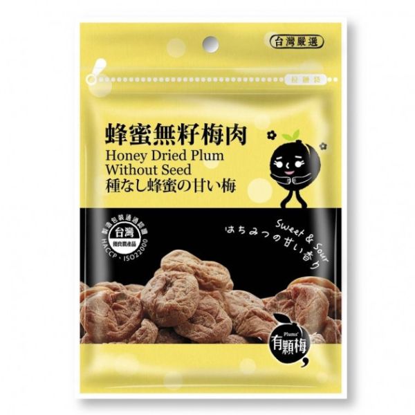 【有顆梅】蜂蜜無籽梅肉 20g/包 