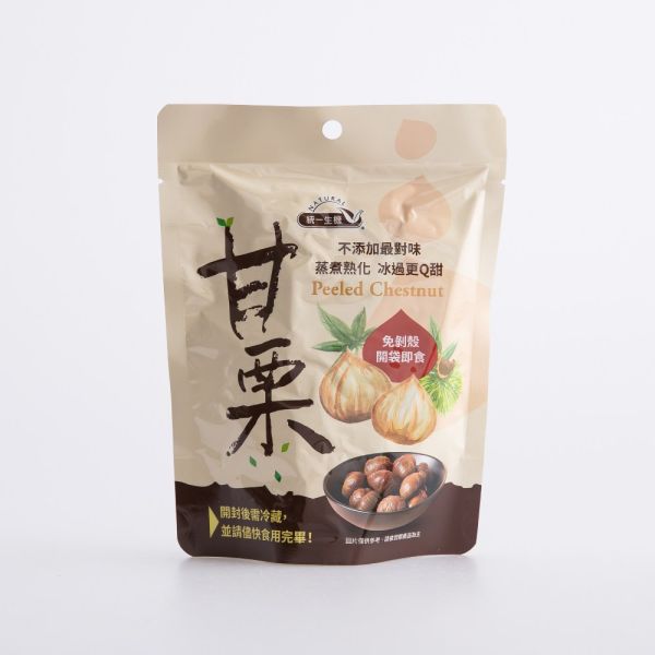 統一生機 有機甘栗袋裝(150g/包) 