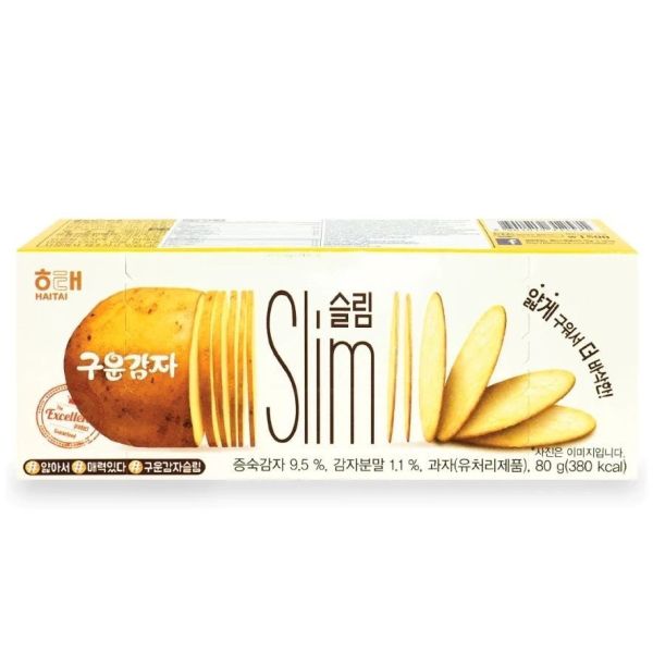 HAITAI 海太 馬鈴薯薄餅 80g/盒 