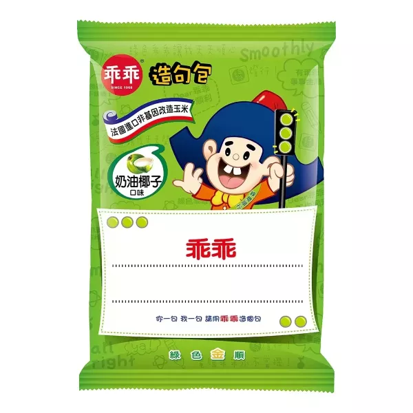 【乖乖】玉米脆條-奶油椰子口味 32.5g/包 