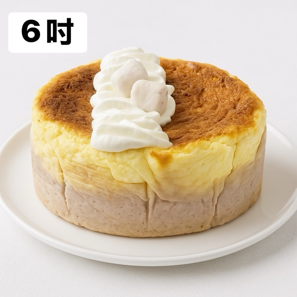 【甜野新星】芋泥巴斯克 6吋 