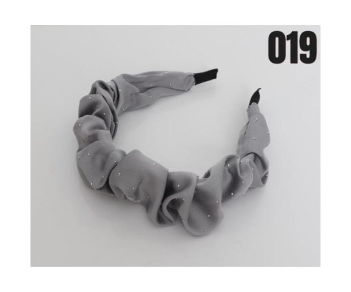 【15p】流星點點髮箍-灰藍 1入 