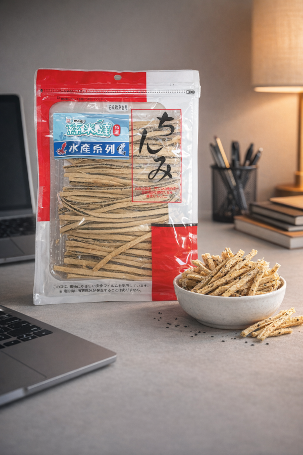 【絲米達】芝麻鱈魚香絲 100g/包 