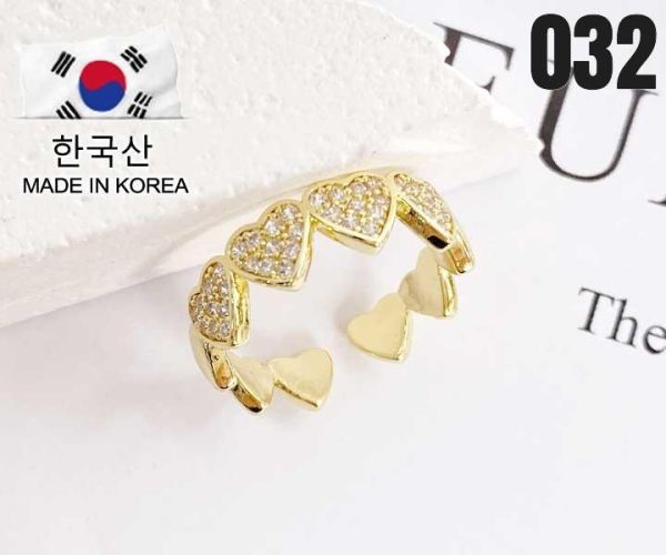 【15p】KOREA原裝戒指-滿心閃耀 1入 