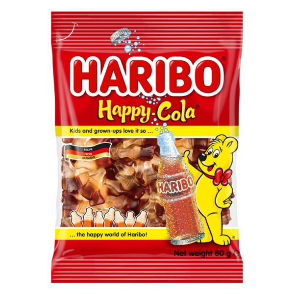 HARIBO 哈瑞寶 快樂可樂風味Q軟糖 12g/包 
