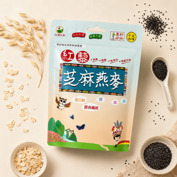 【紅藜之家】紅藜芝麻燕麥粉 275g/袋 [275g] 