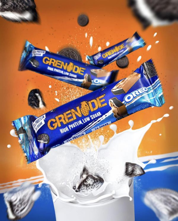 【Grenade】牛奶蛋白棒-OREO(60g/條) 