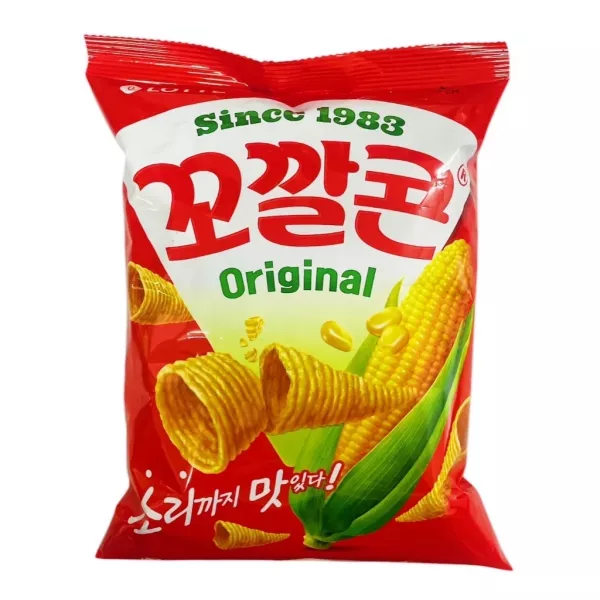 韓國樂天玉米脆角-甜辣味 72g/包 