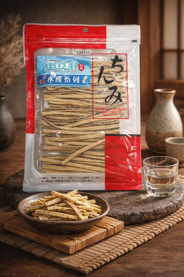【絲米達】芝麻鱈魚香絲 100g/包 