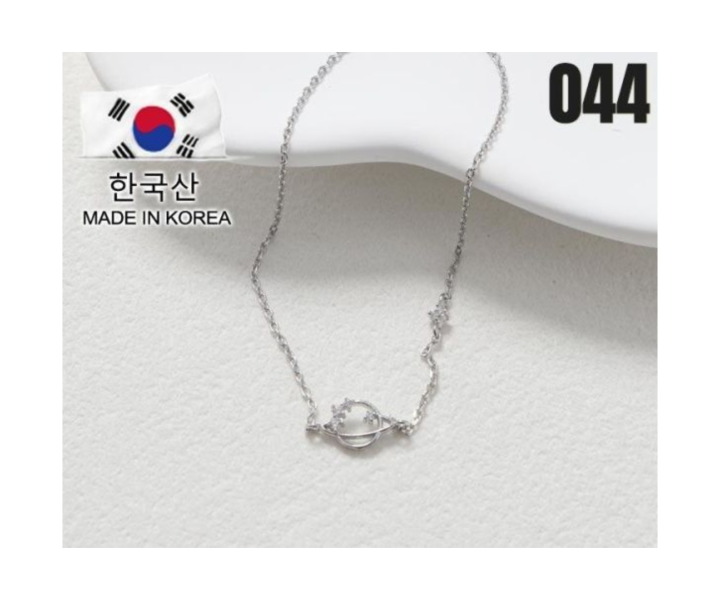 【15p】小巧星球手鍊-銀 1入 