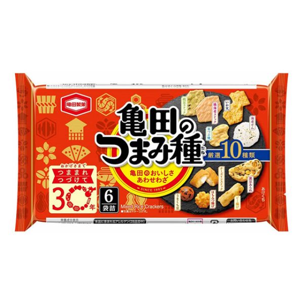 龜田十種類米果點心120g 