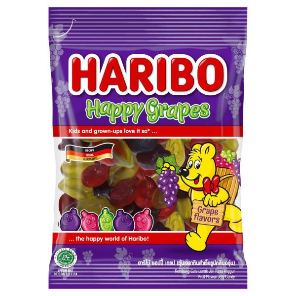 HARIBO 哈瑞寶 葡萄風味Q軟糖 25g/包 