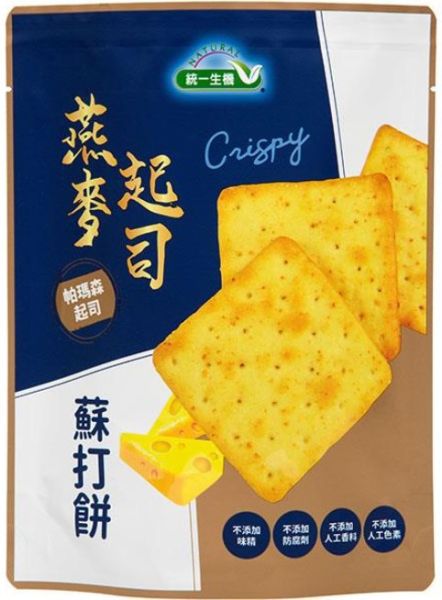 統一生機 蘇打餅燕麥起司 (108g/7入/袋) 