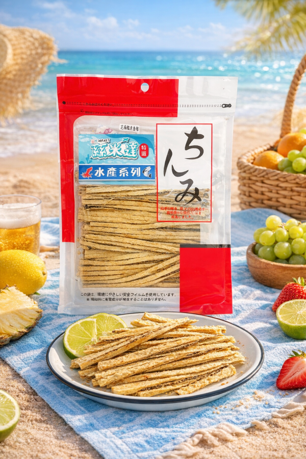 【絲米達】芝麻鱈魚香絲 100g/包 