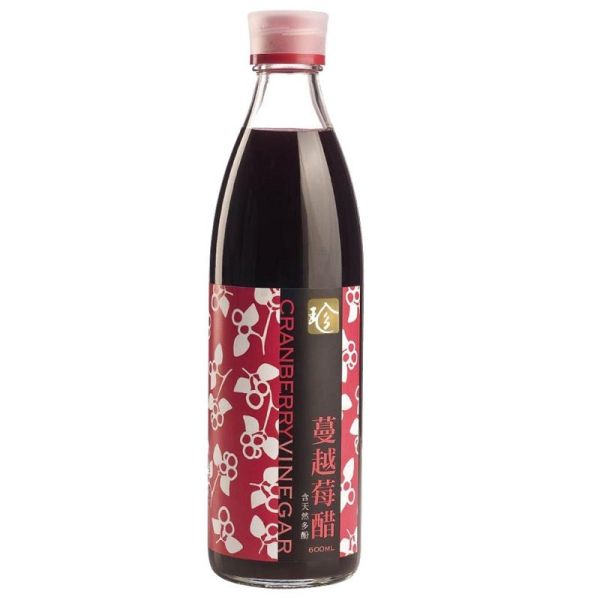 【百家珍】美顏果醋 600ml/瓶 (蔓越莓) 