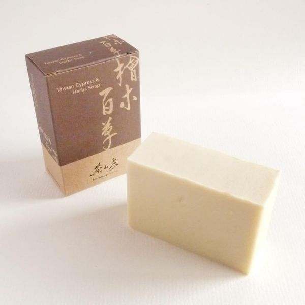 【茶山房】檜木百草皂 100g/個 