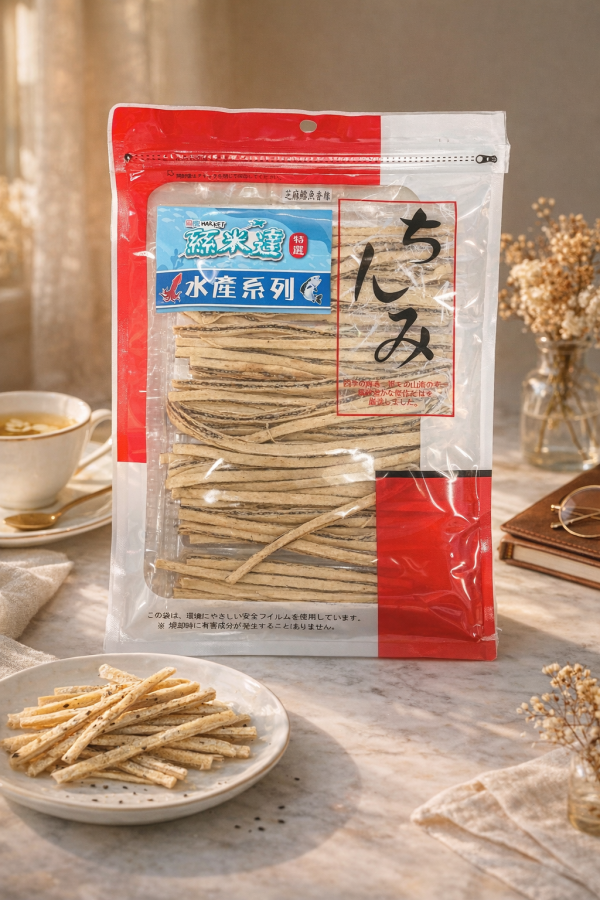 【絲米達】芝麻鱈魚香絲 100g/包 