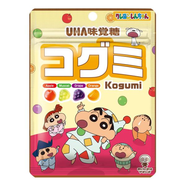 【UHA味覺糖】蠟筆小新-酷Q彌軟糖(水果味)55g/包 