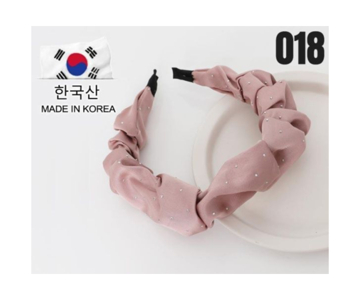 【15p】流星點點髮箍-粉 1入 