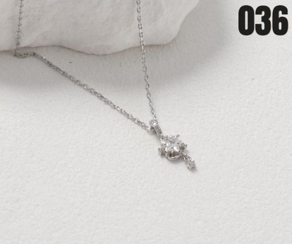 【15p】微光星芒項鍊-銀 1入 