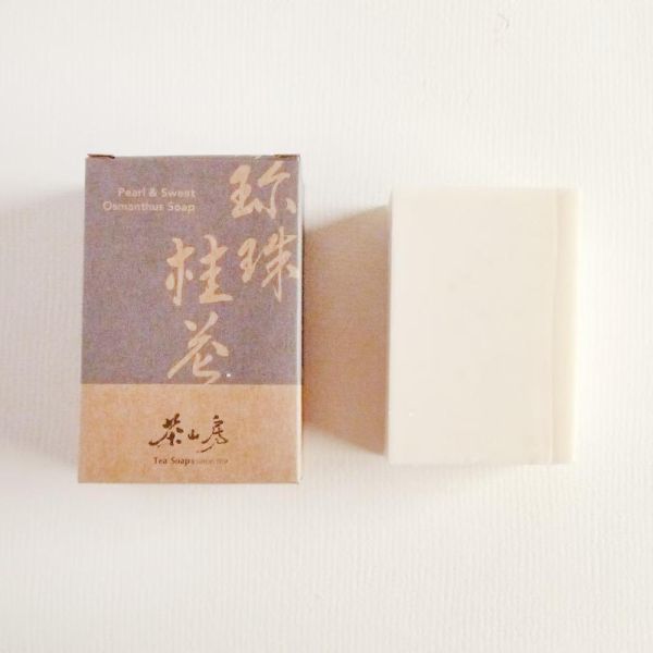 【茶山房】珍珠桂花皂 100g/個 