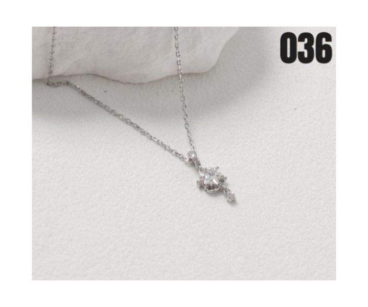 【15p】微光星芒項鍊-銀 1入 