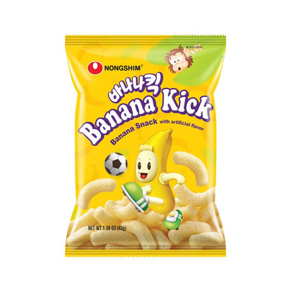 【農心】香蕉玉米脆條 45g/包 